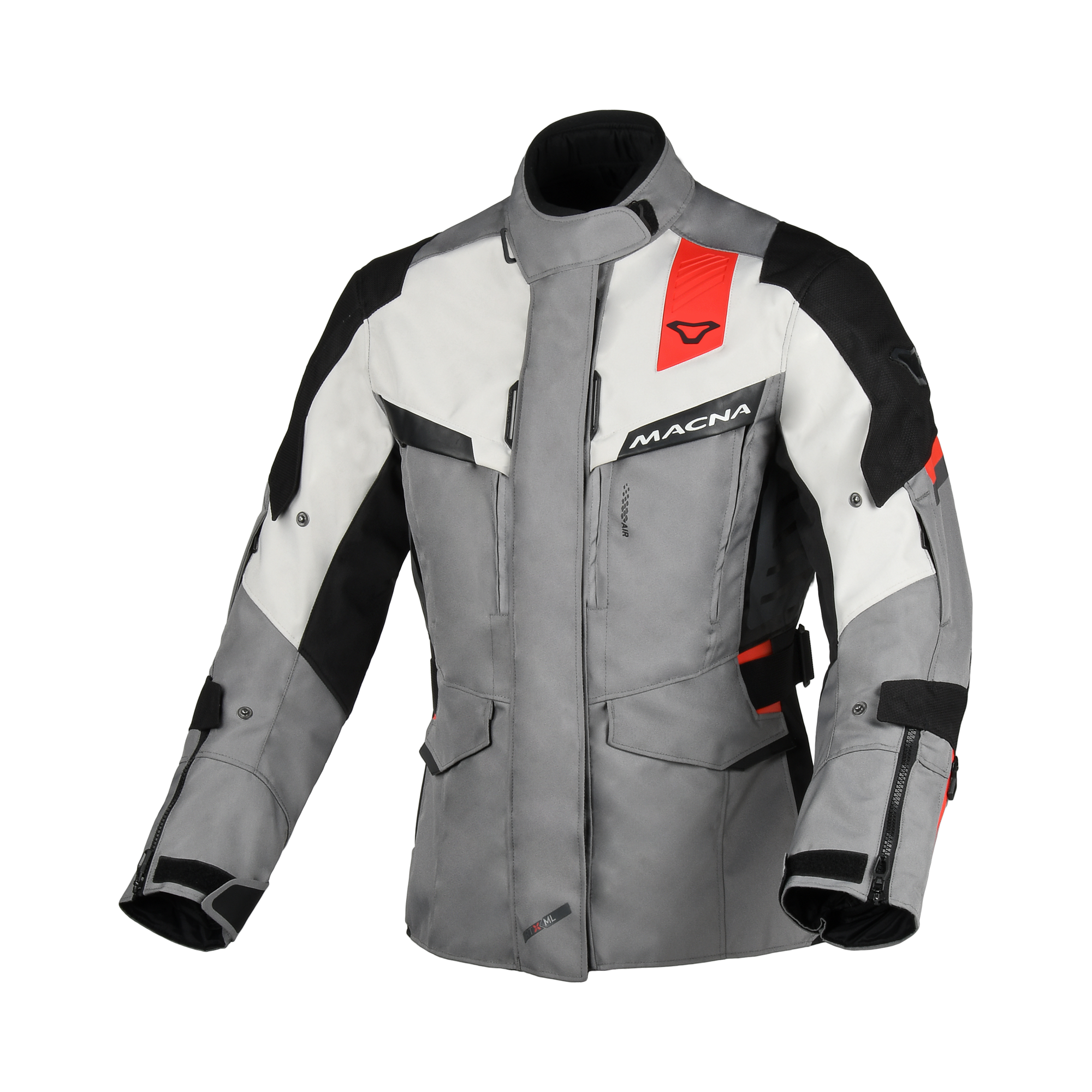 Macna Zastra dames Grijs / Rood XXL