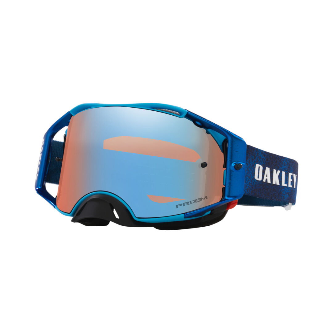 Oakley Airbrake MX Chase Sexton Signature (25) - Prizm Sapphire Blauw / Wit