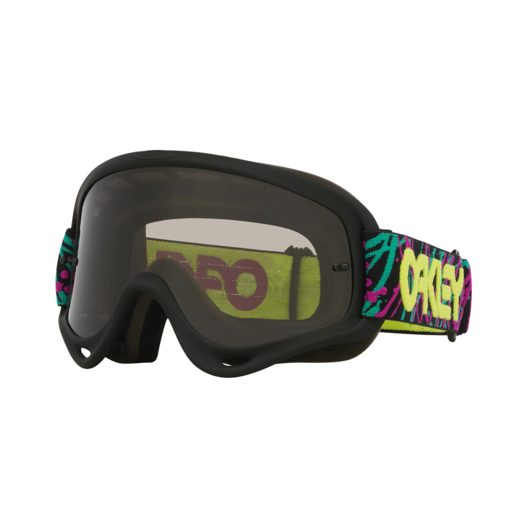 Oakley O Frame MX Jaxson Black - Light Grey Zwart / Geel