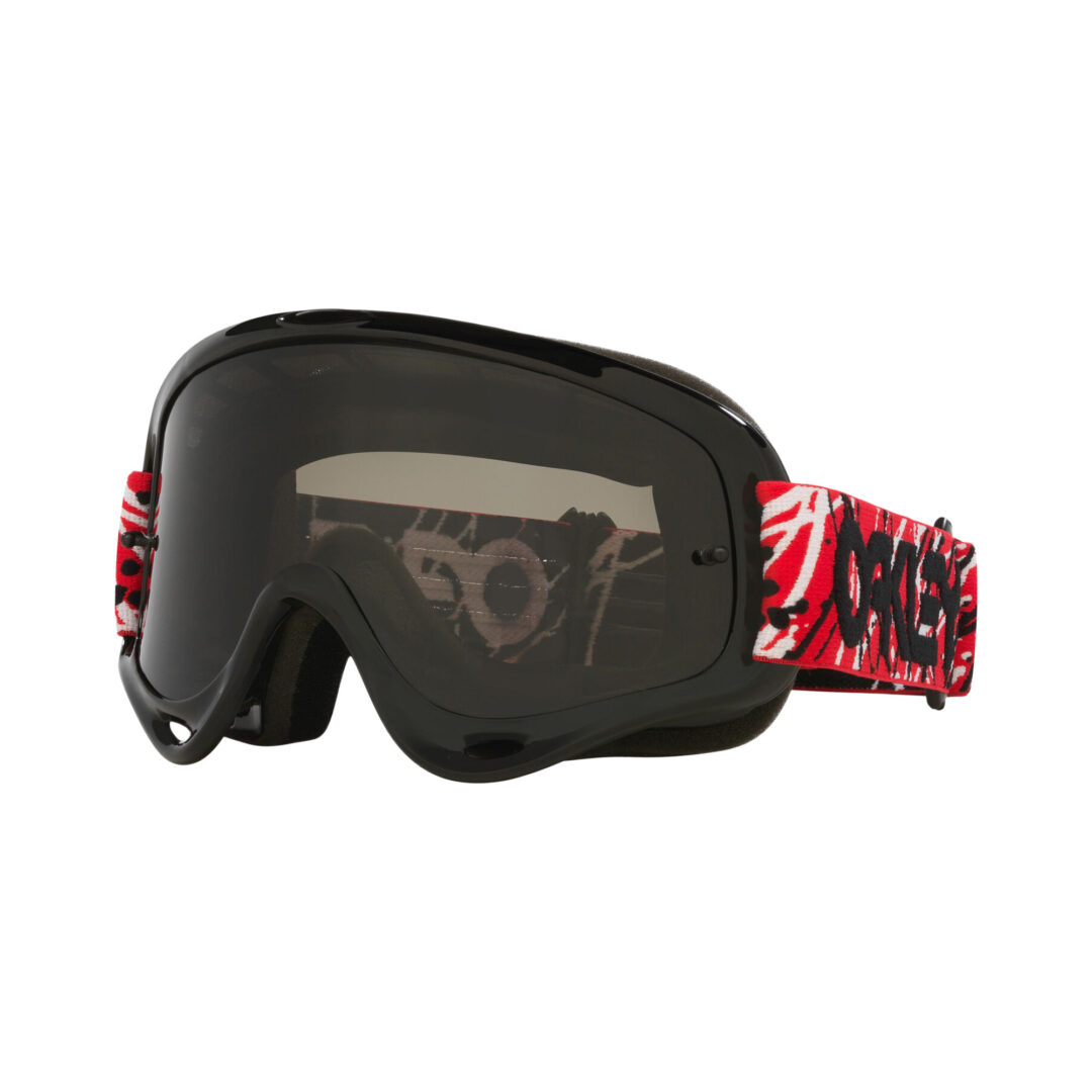 Oakley O Frame MX Red Eddie - Dark Grey Rood / Zwart