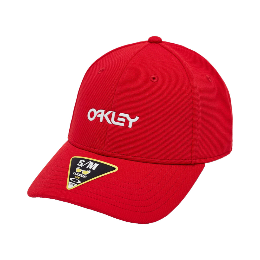Oakley Cap 6-Panel stretch Rood L_XL