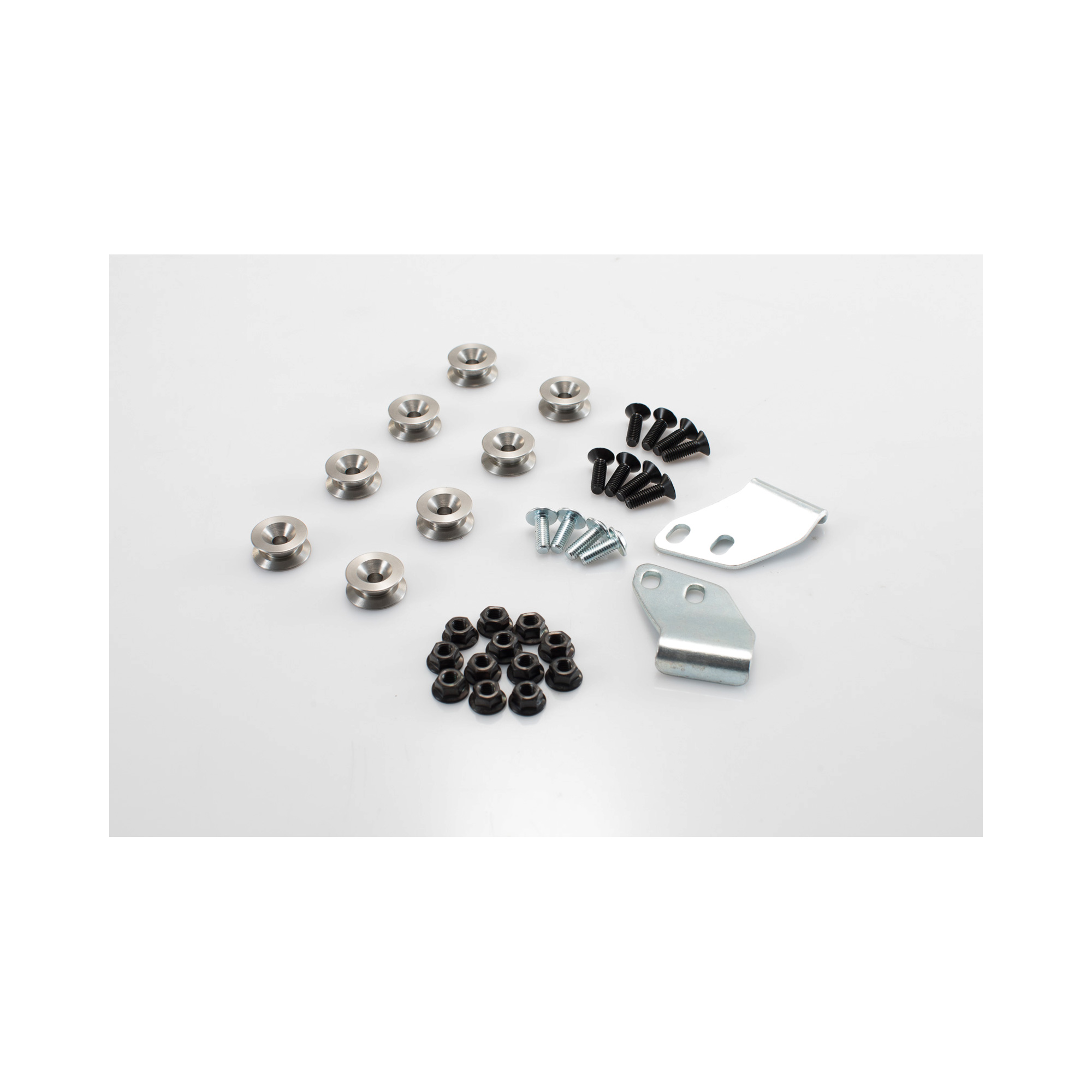 SW-Motech Adapter kit Aero ABS kofferset zijdrager Pro KFT.00.152.35200 Zwart