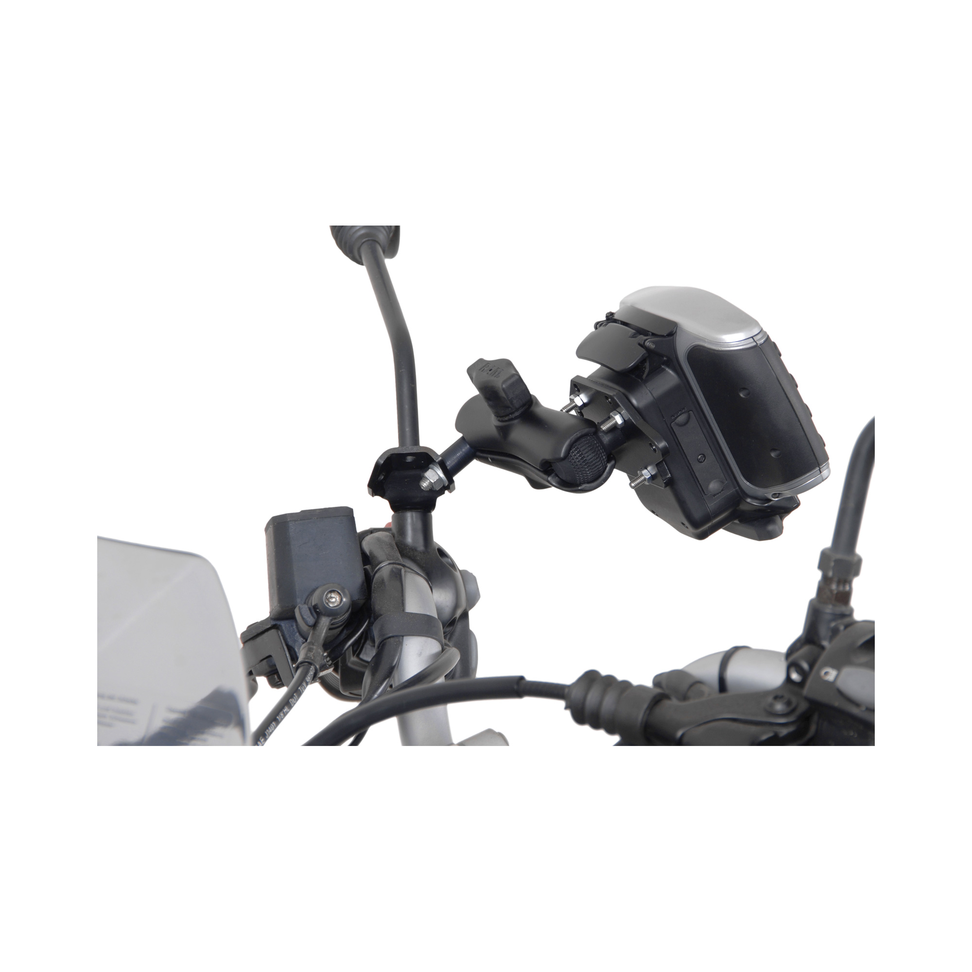 SW-Motech Bevestigingsset GPS schroefdraad spiegel M8/M10