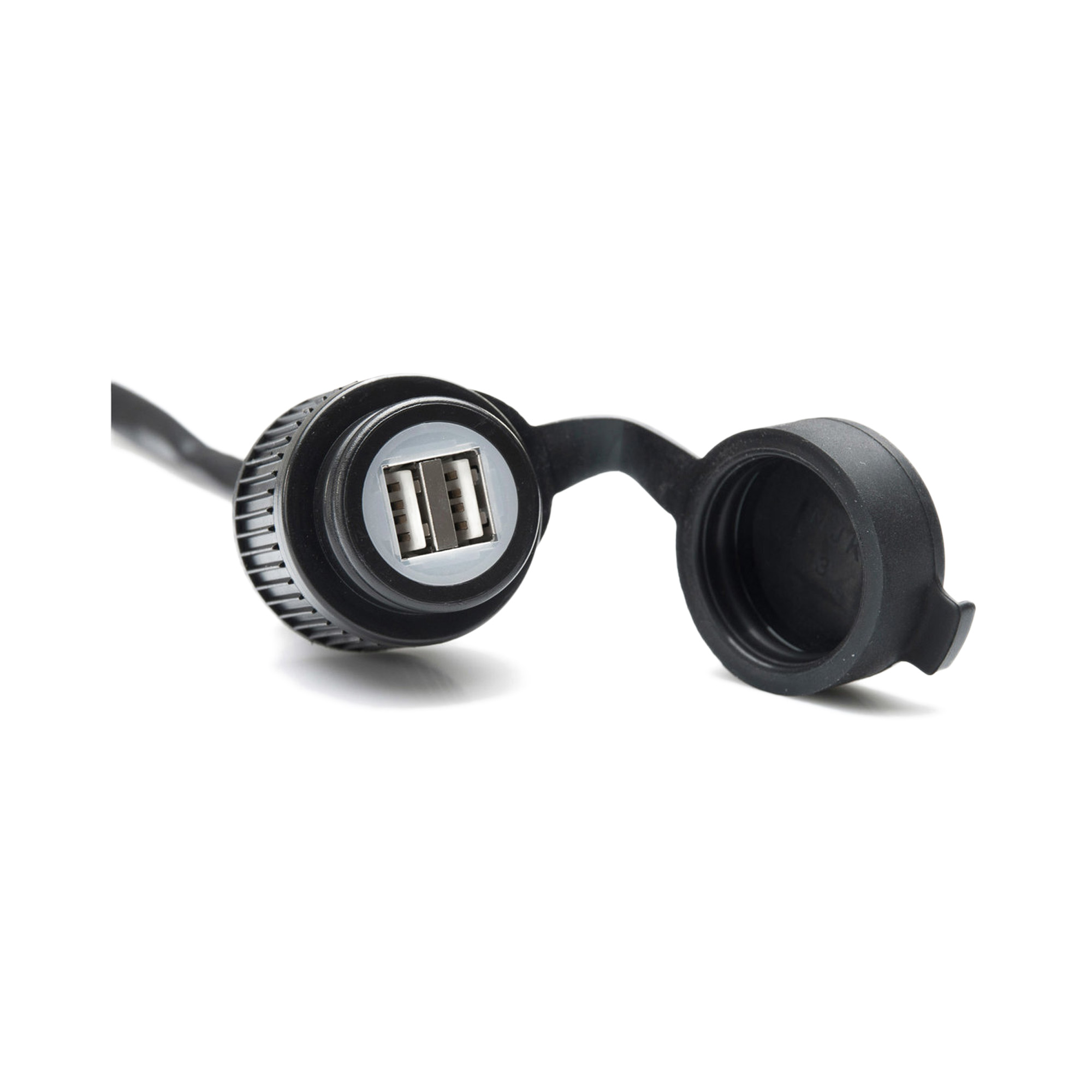 SW-Motech Adapter USB (dubbel) met kabelboom