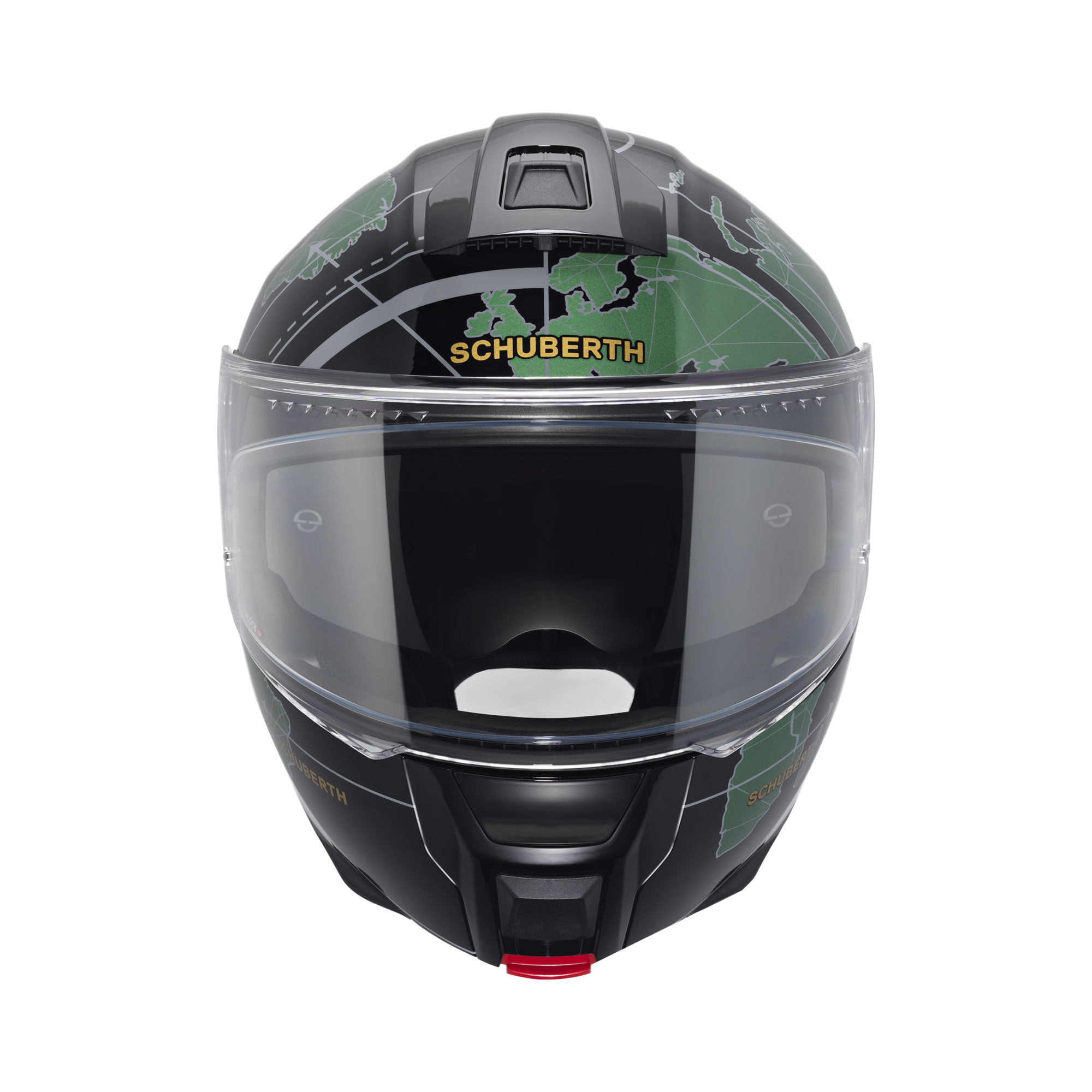 Schuberth C5 Globe Zwart / Groen 63 - Afbeelding 5