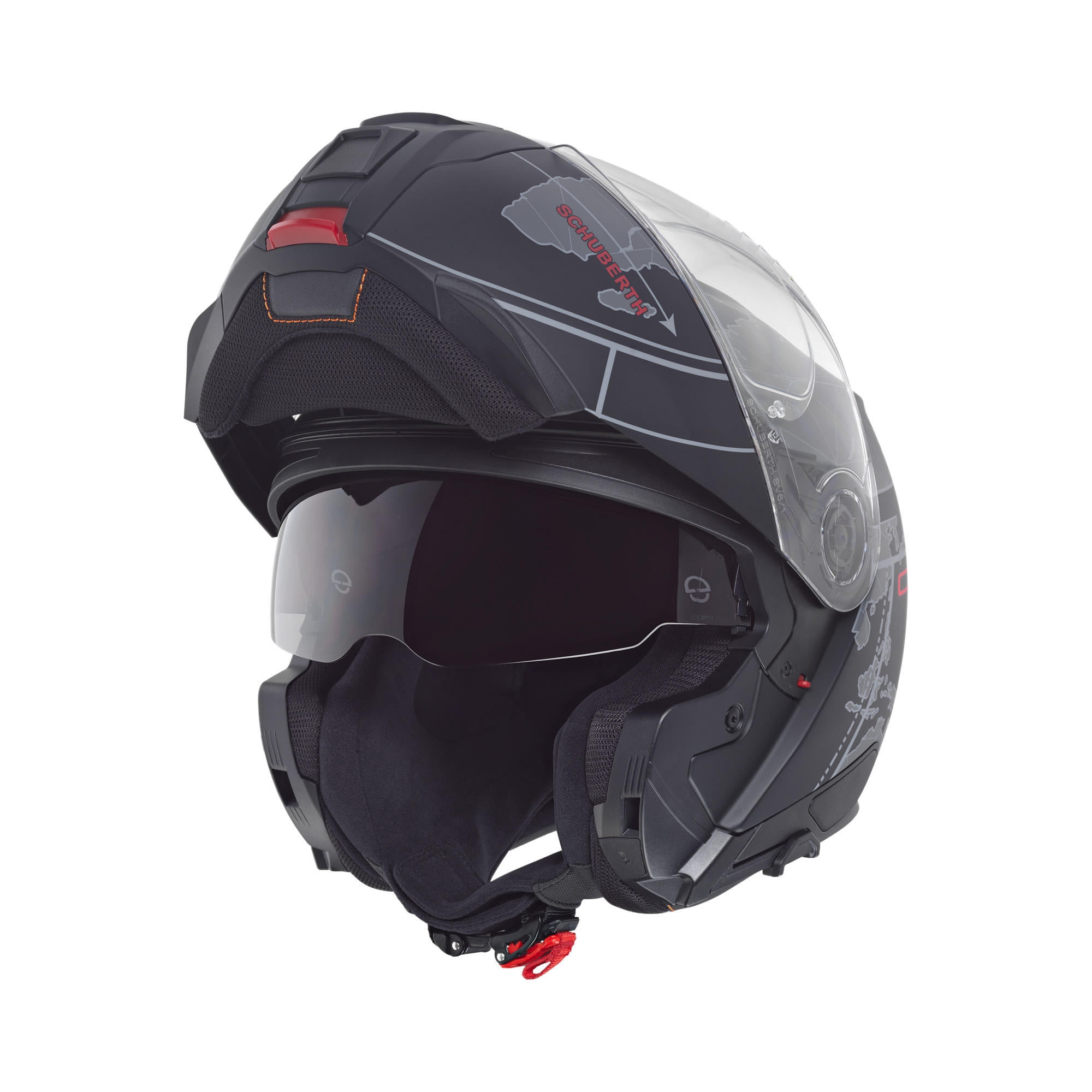 Schuberth C5 Globe Zwart / Grijs 61 - Afbeelding 2