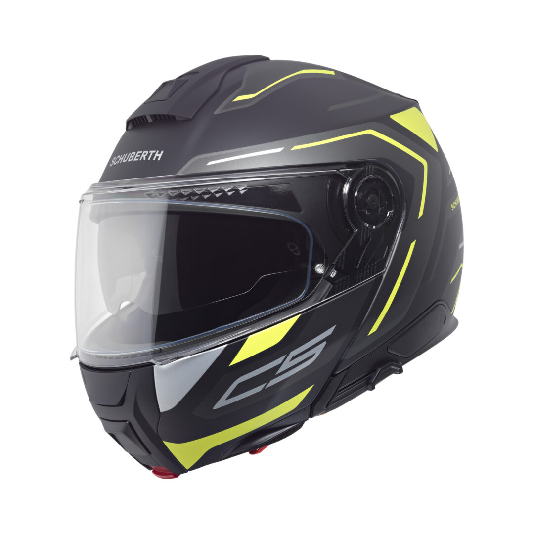 Schuberth C5 Omega Zwart / Geel 65
