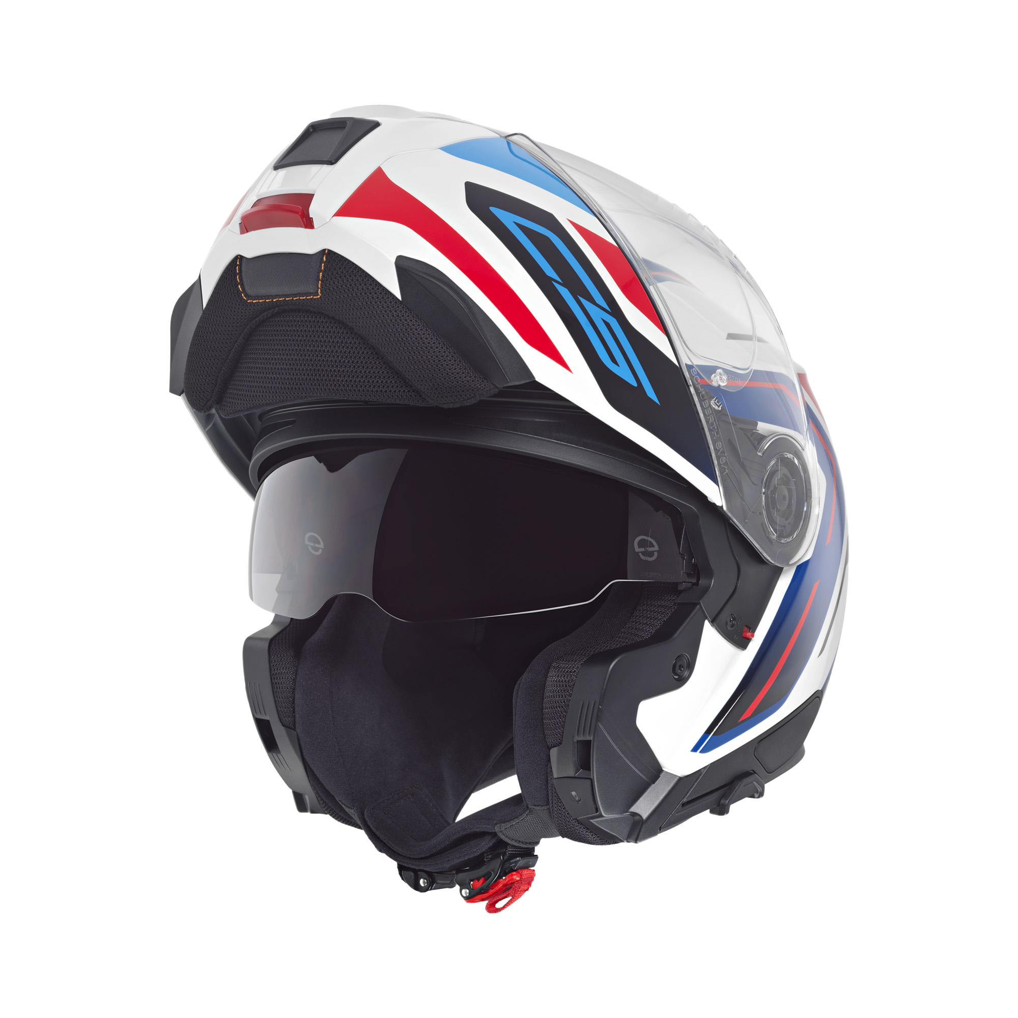 Schuberth C5 Omega Wit / Blauw 61 - Afbeelding 2