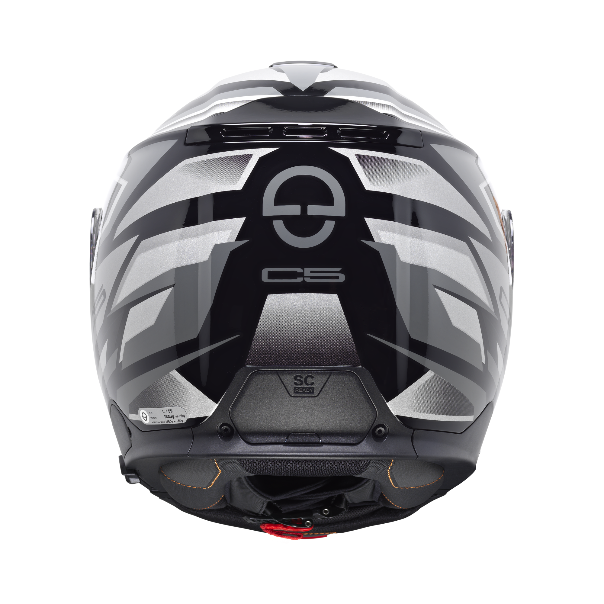 Schuberth C5 Zenith Zwart / Grijs 65 - Afbeelding 4