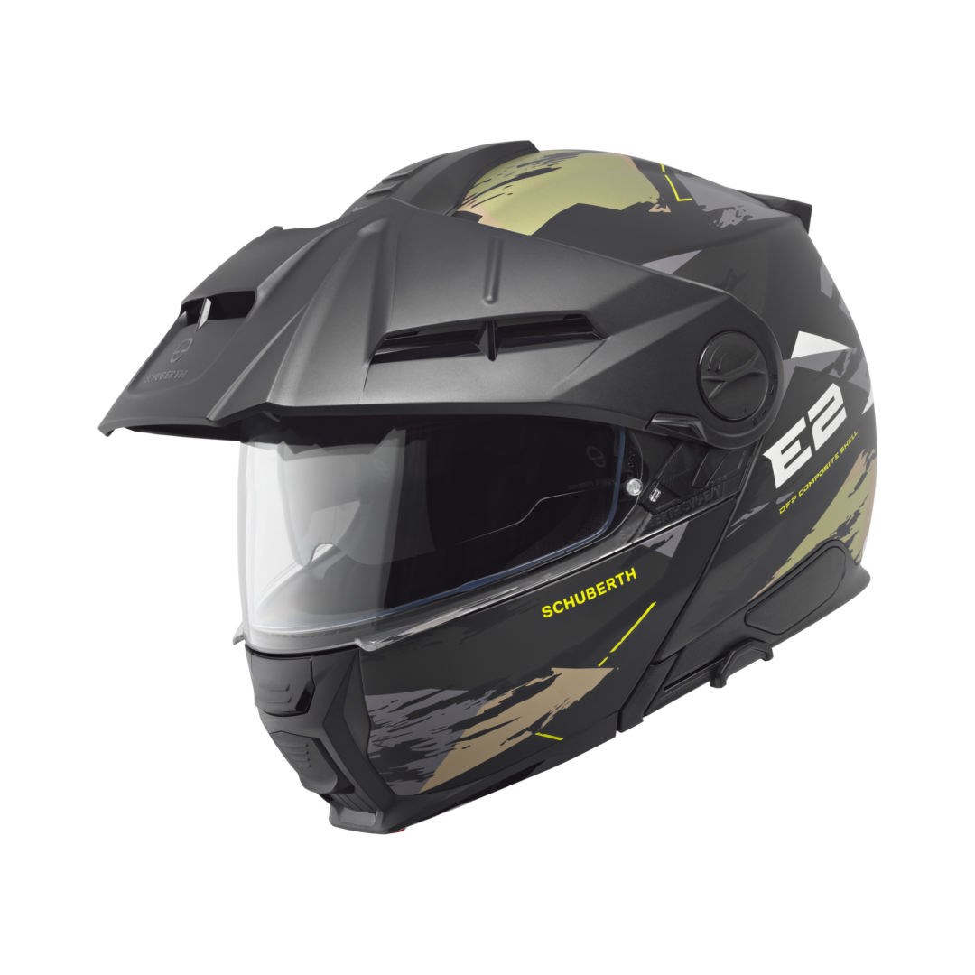 Schuberth E2 Trail Zwart / Groen 65