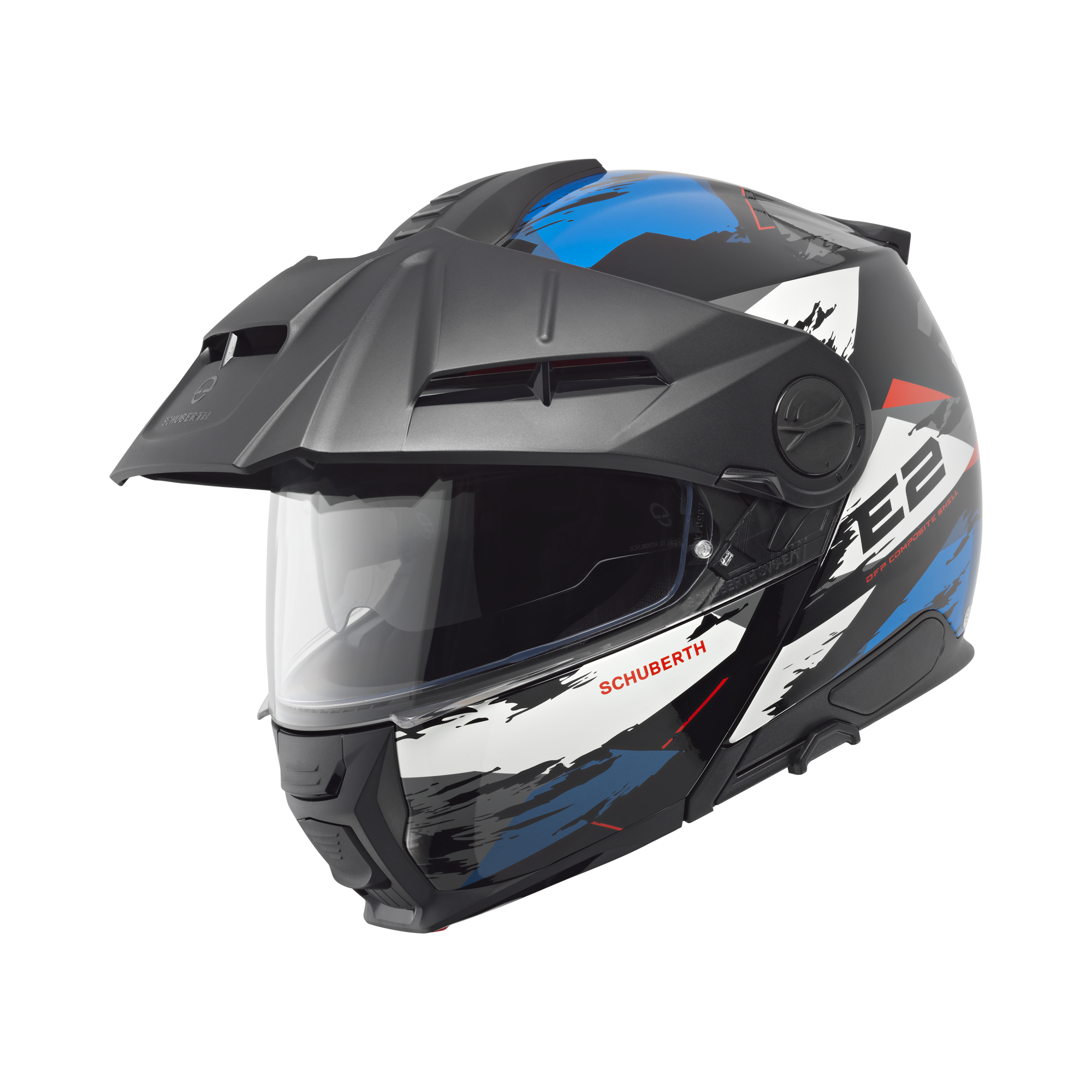 Schuberth E2 Trail Zwart / Blauw 63