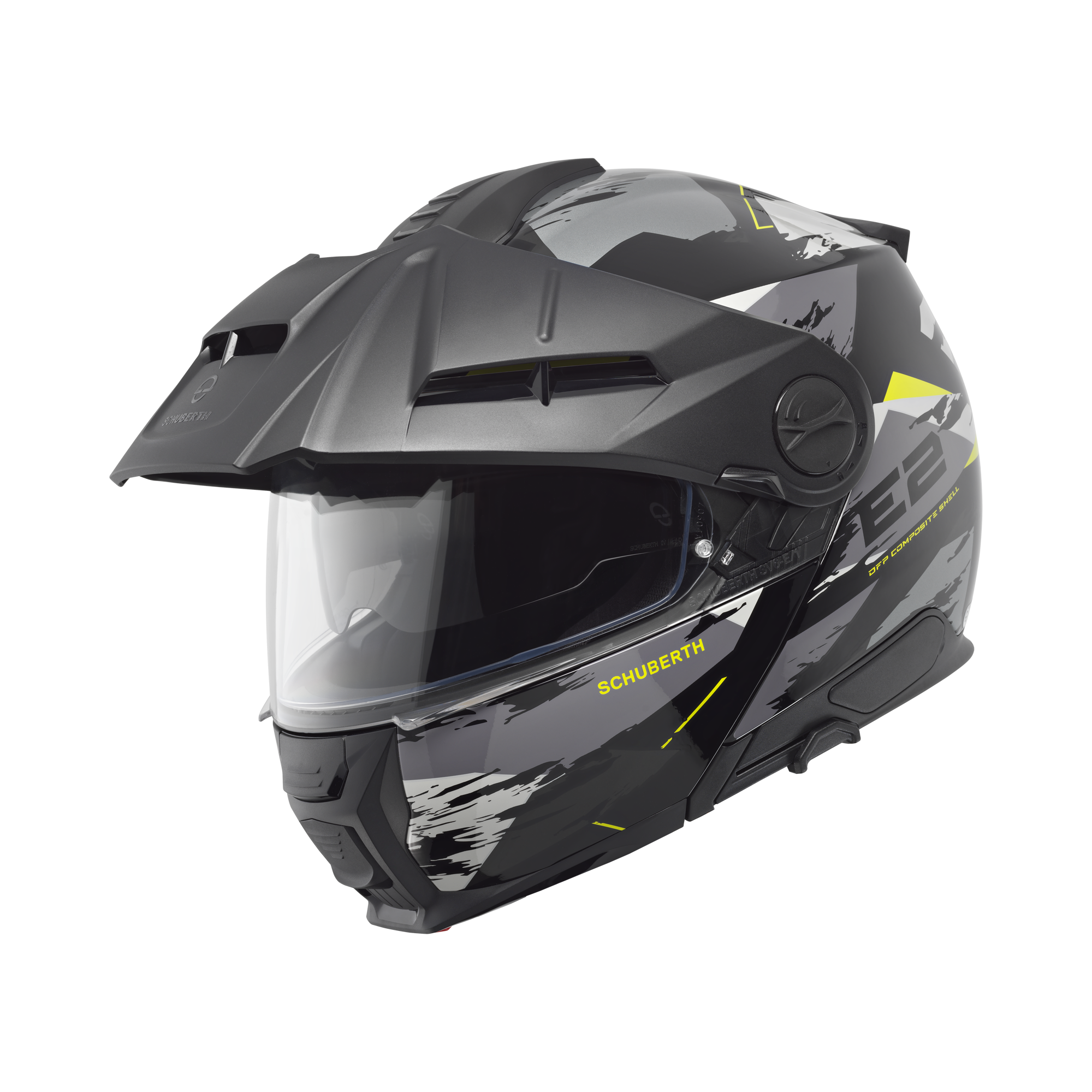 Schuberth E2 Trail Zwart / Geel 65