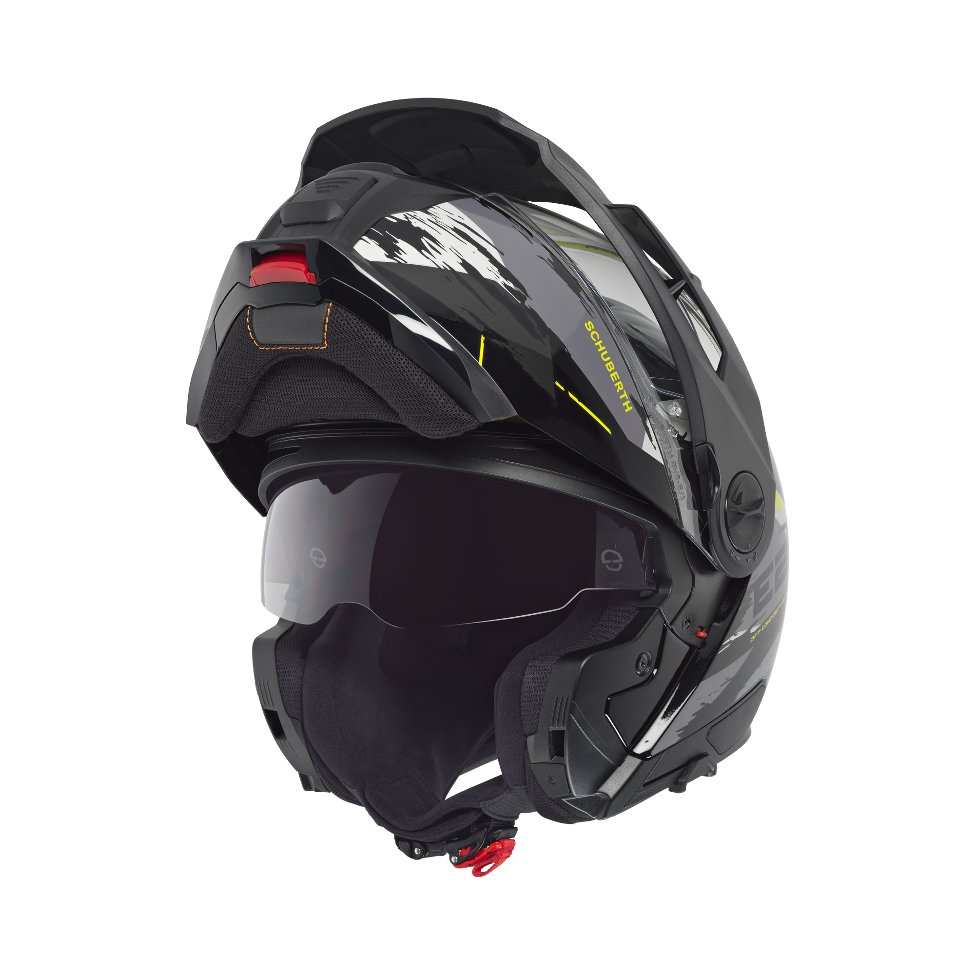 Schuberth E2 Trail Zwart / Geel 65 - Afbeelding 2