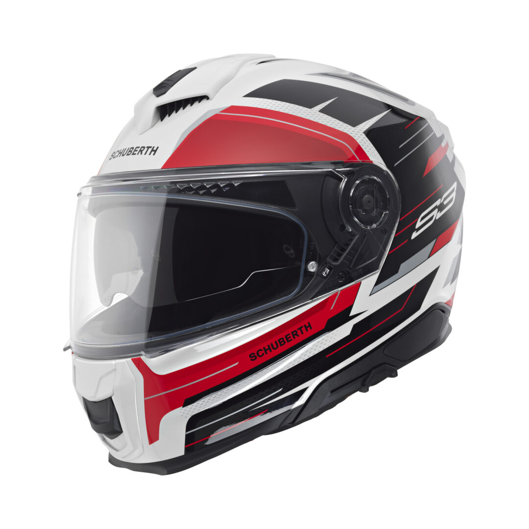 Schuberth S3 Apex Wit / Rood 65