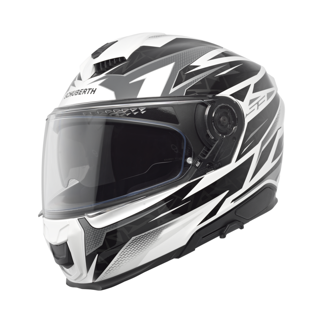 Schuberth S3 Thunder Zwart / Wit 63