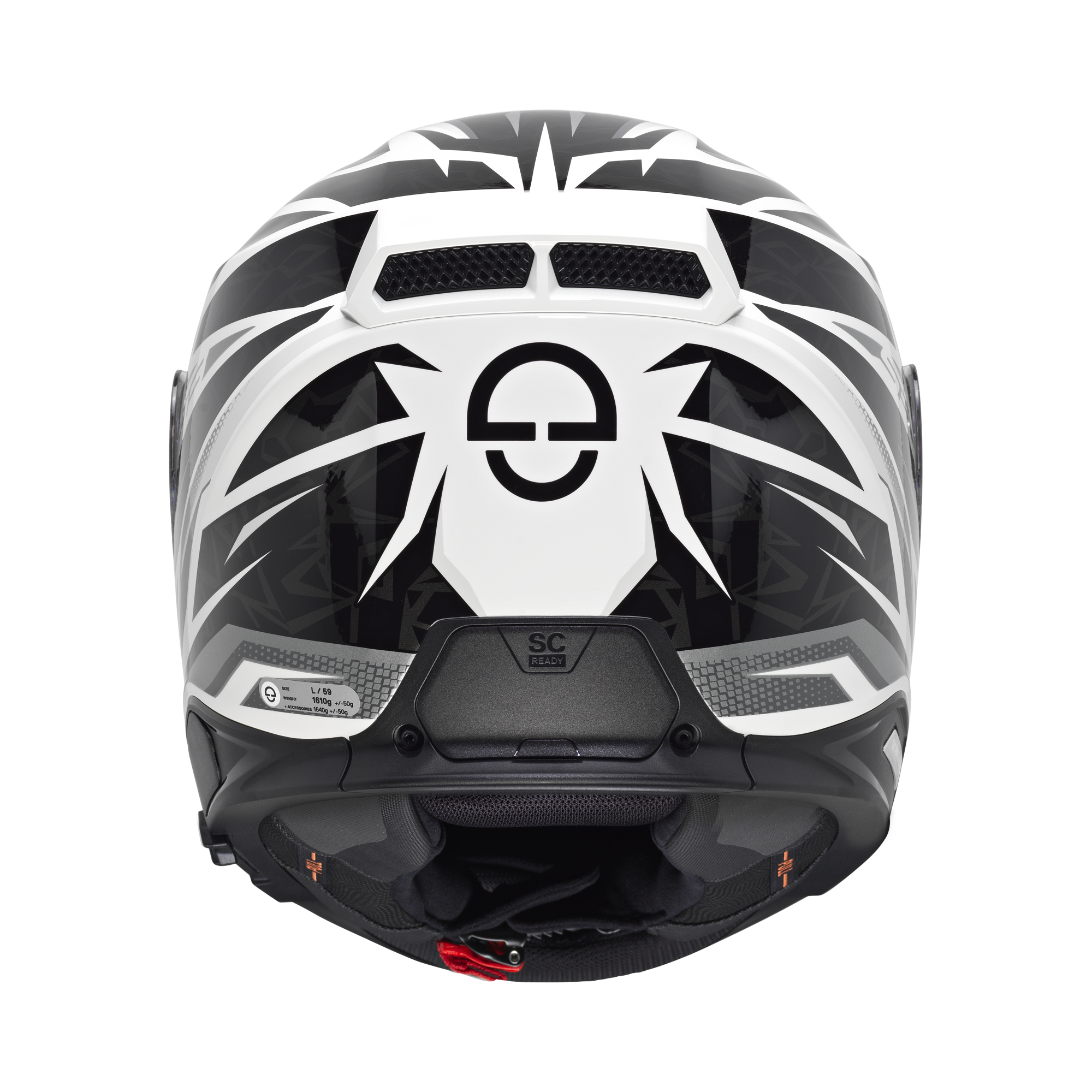 Schuberth S3 Thunder Zwart / Wit 57 - Afbeelding 4