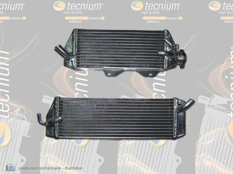 Tecnium - Radiator Oversize Right voor Honda CRF450R