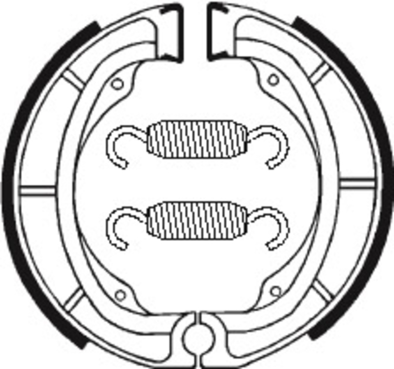 Tecnium - Brake Shoe BA016 Organisch