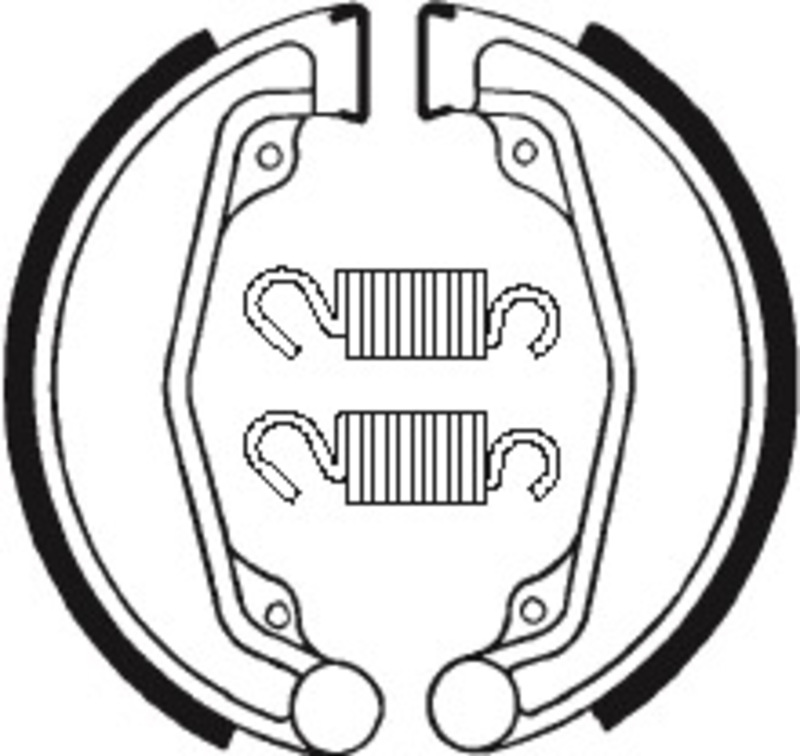 Tecnium - Brake Shoe BA023 Organisch