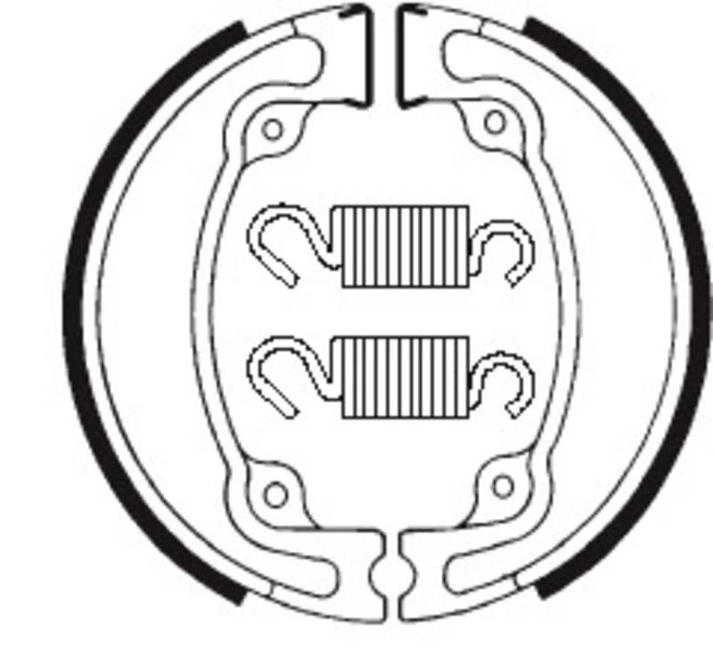 Tecnium - Brake Shoe BA042 Organisch