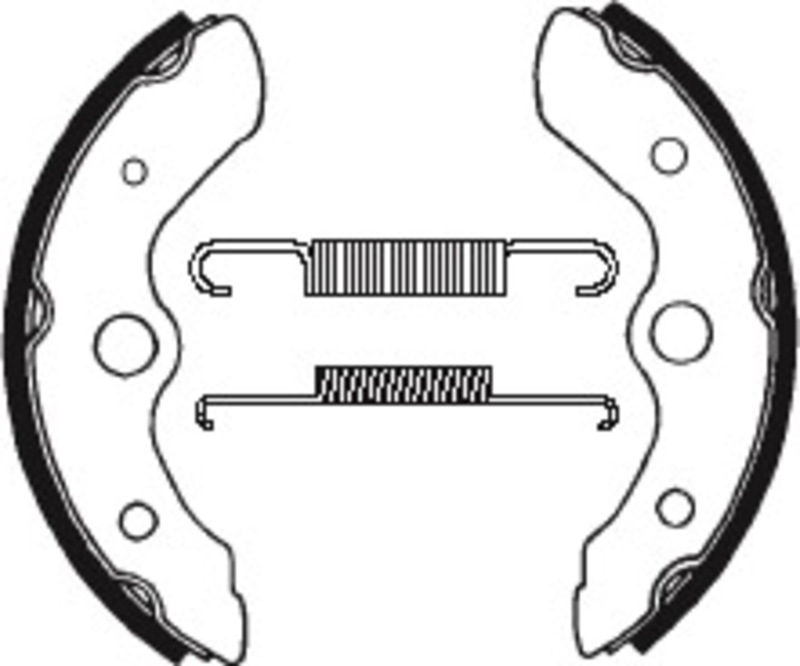 Tecnium - Brake Shoe BA044 Organisch