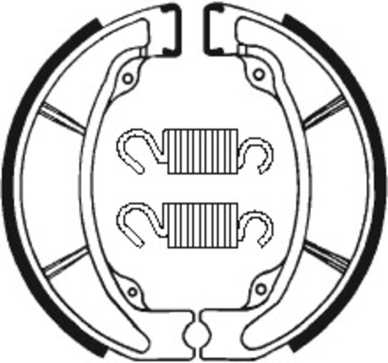 Tecnium - Brake Shoe BA047 Organisch