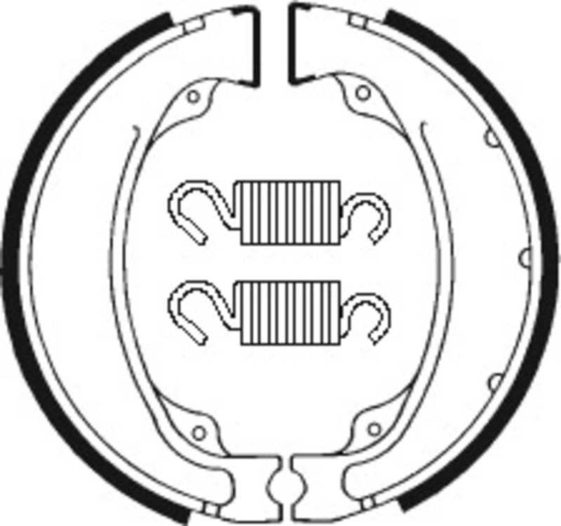 Tecnium - Brake Shoe BA055 Organisch