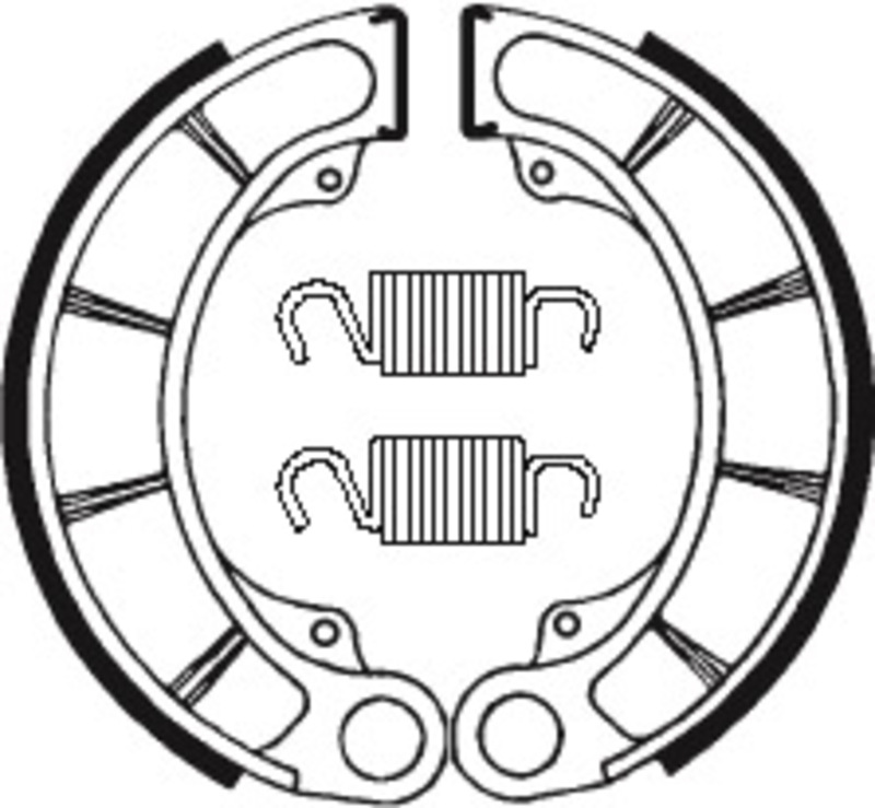 Tecnium - Brake Shoe BA059 Organisch