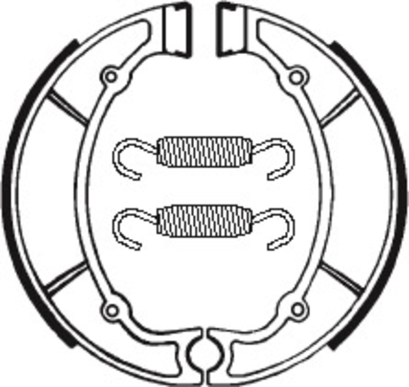 Tecnium - Brake Shoe BA063 Organisch