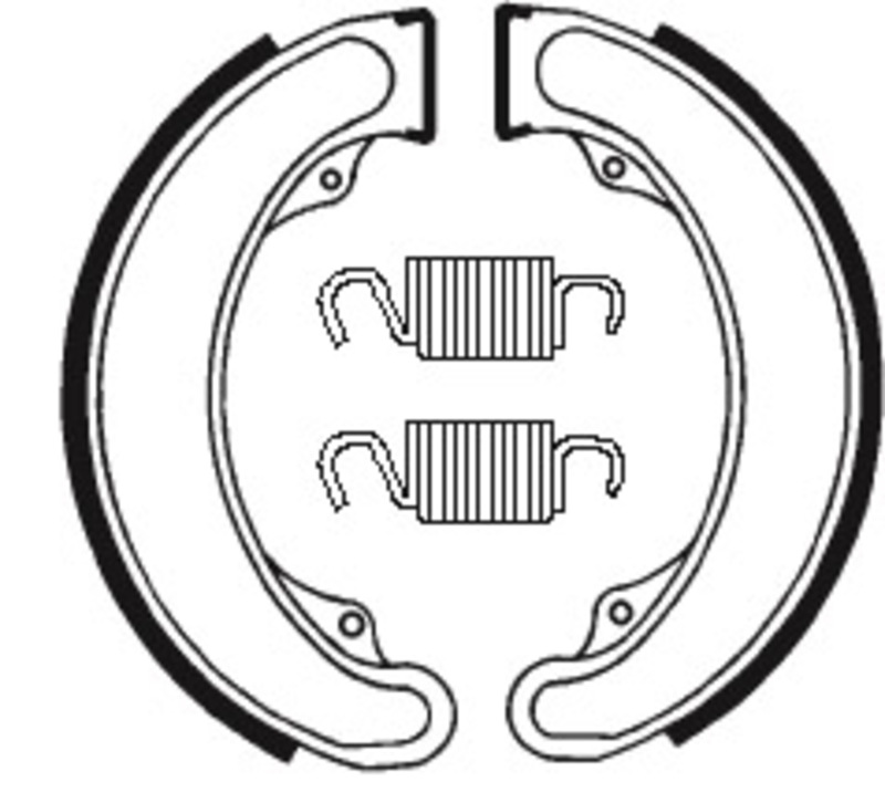 Tecnium - Brake Shoe BA070 Organisch