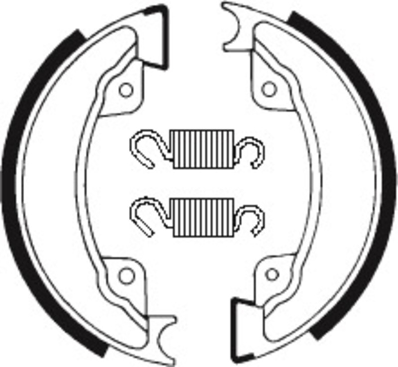 Tecnium - Brake Shoe BA077 Organisch
