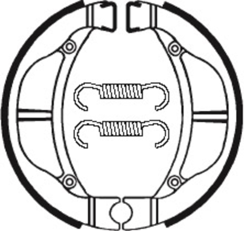 Tecnium - Brake Shoe BA093 Organisch