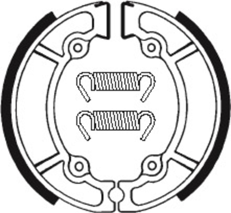 Tecnium - Brake Shoe BA102 Organisch