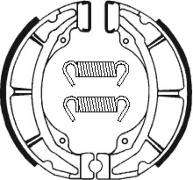 Tecnium - Brake Shoe Organisch voor Scooter/Street/Off-Road