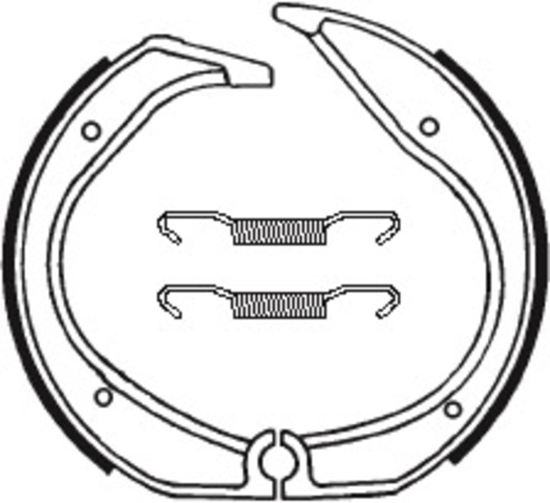 Tecnium - Brake Shoe BA140 Organisch