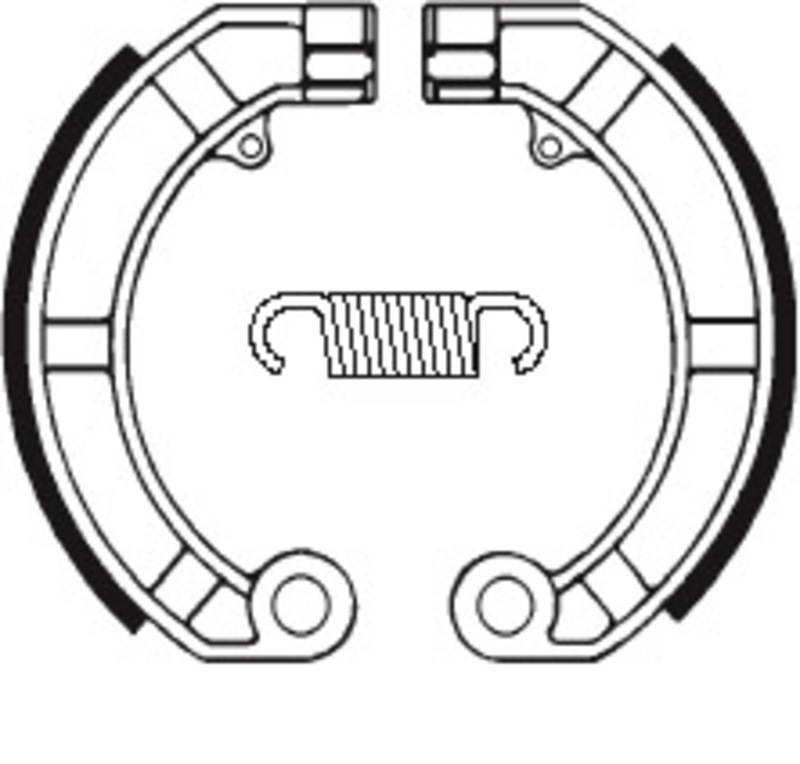 Tecnium - Brake Shoe BA146 Organisch