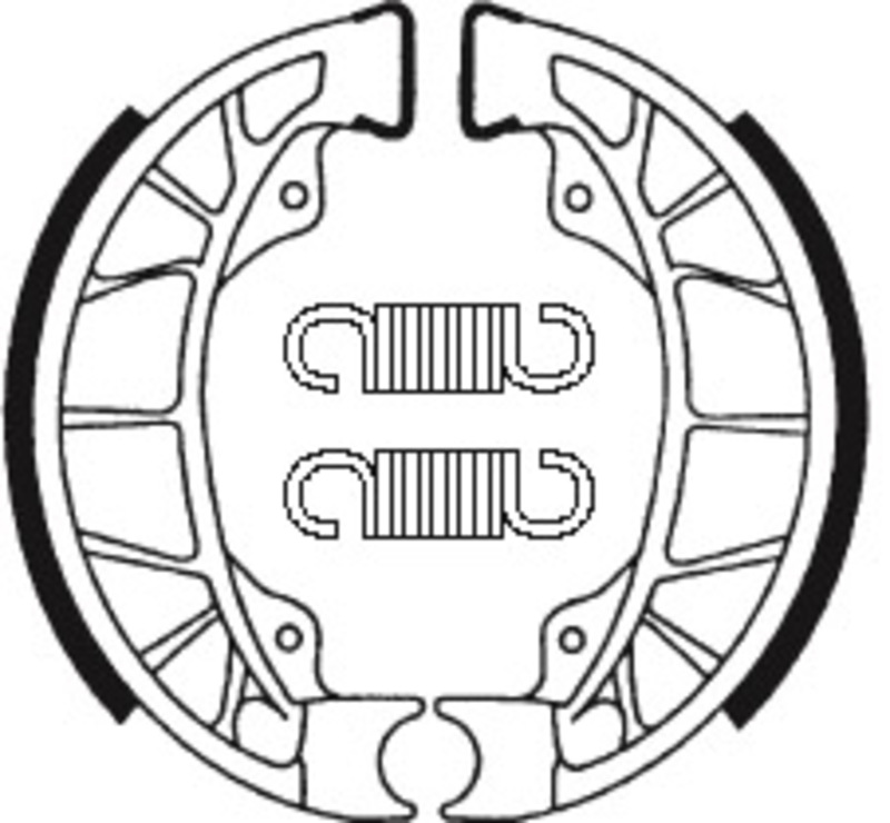 Tecnium - Brake Shoe voor Scooter Organisch