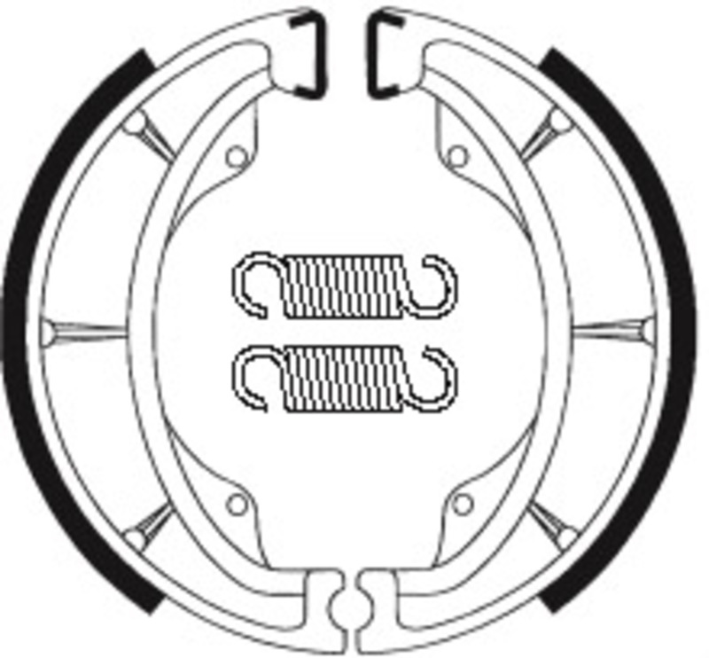 Tecnium - Brake Shoe voor Scooter Organisch