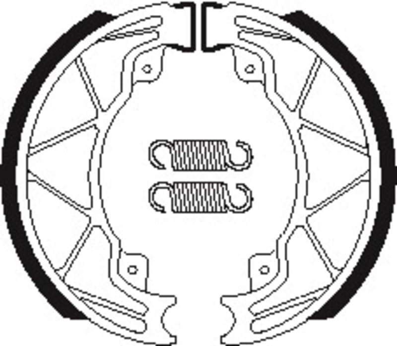 Tecnium - Brake Shoe BA205 Organisch