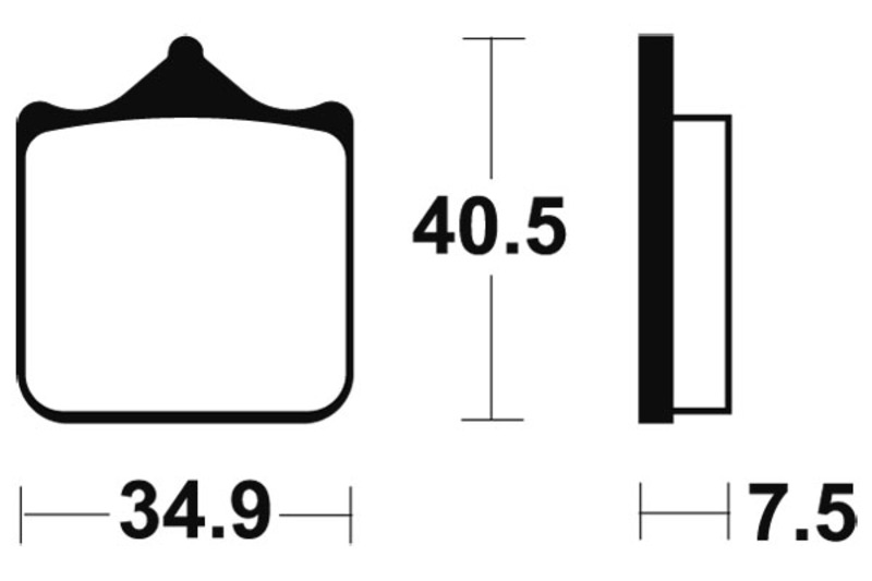 Tecnium - Brake Pads Sinter Metal