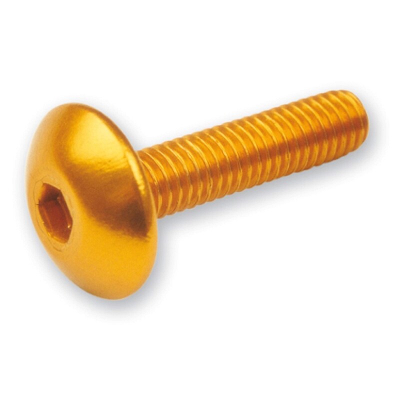 V Parts - Kit Screw 6 Allen M6x20 Gold