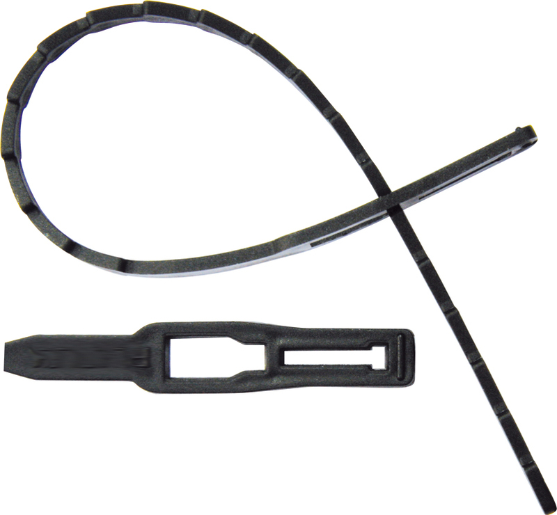 Bihr - Cable Ties 173 x 5,1 mm Set van 20 Stuks Nylon Sleuftype