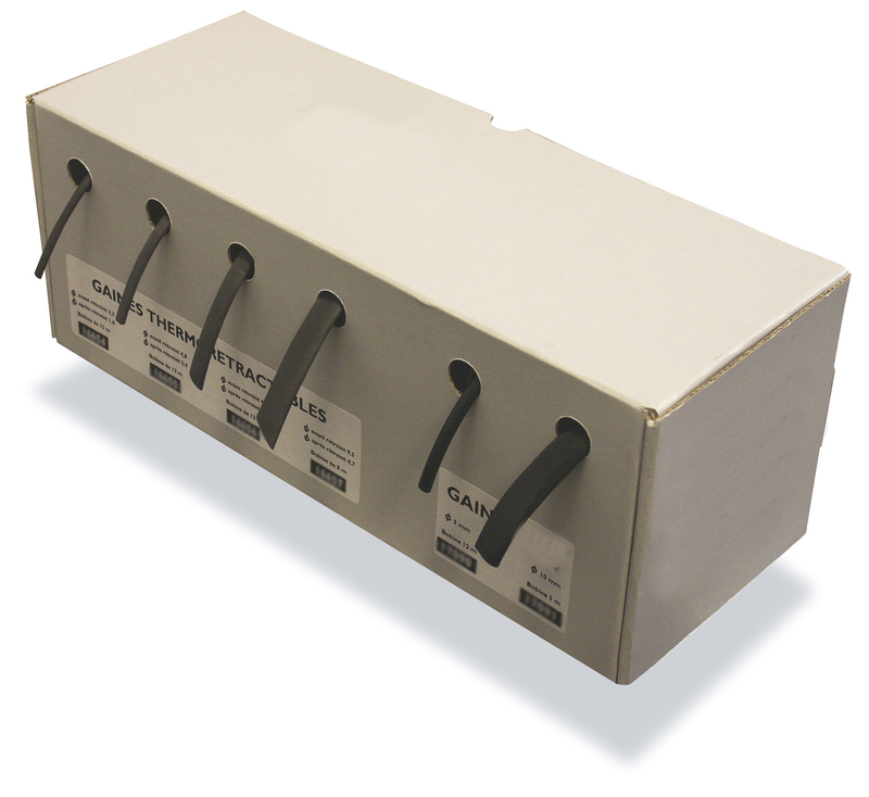 Bihr - Heat-Shrink Ø3,2 tot 19mm set van 6 krimpkous op rol inclusief bobijnen