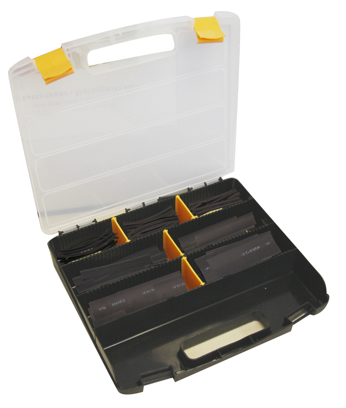 Bihr - Heat-Shrink Ø3,2 tot 25,4mm Set Ass. Krimpkous 199st 119 Buizen Ø 3,2 tot 24,5mm