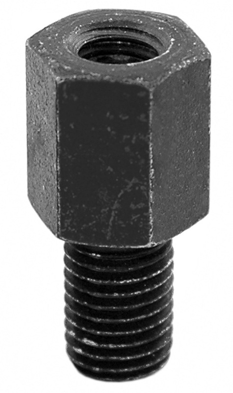 V Parts - Adaptor Top M10 RH - Bottom M10 RH zwart