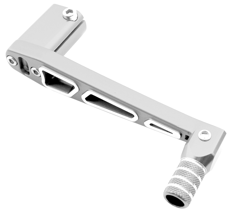 V Parts - Shift Lever Alloy Silver grijs