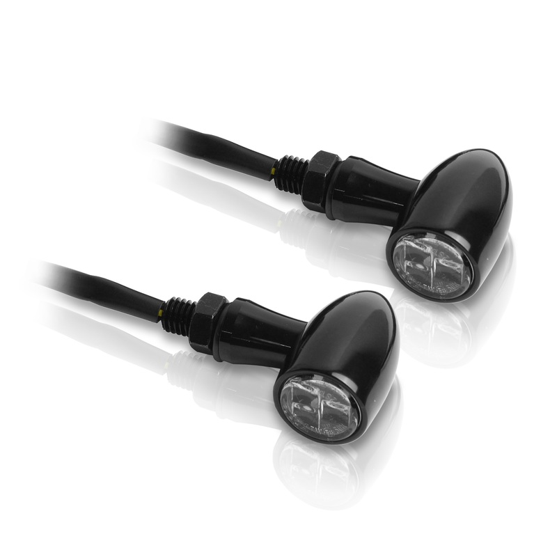 V Parts - Indicators Aluminium Led Clear universeel blank aluminium