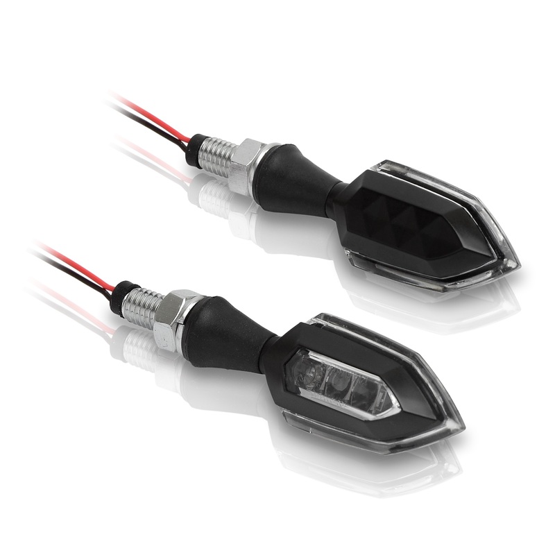 V Parts - Indicators Zinc Led Clear universeel blanke zink