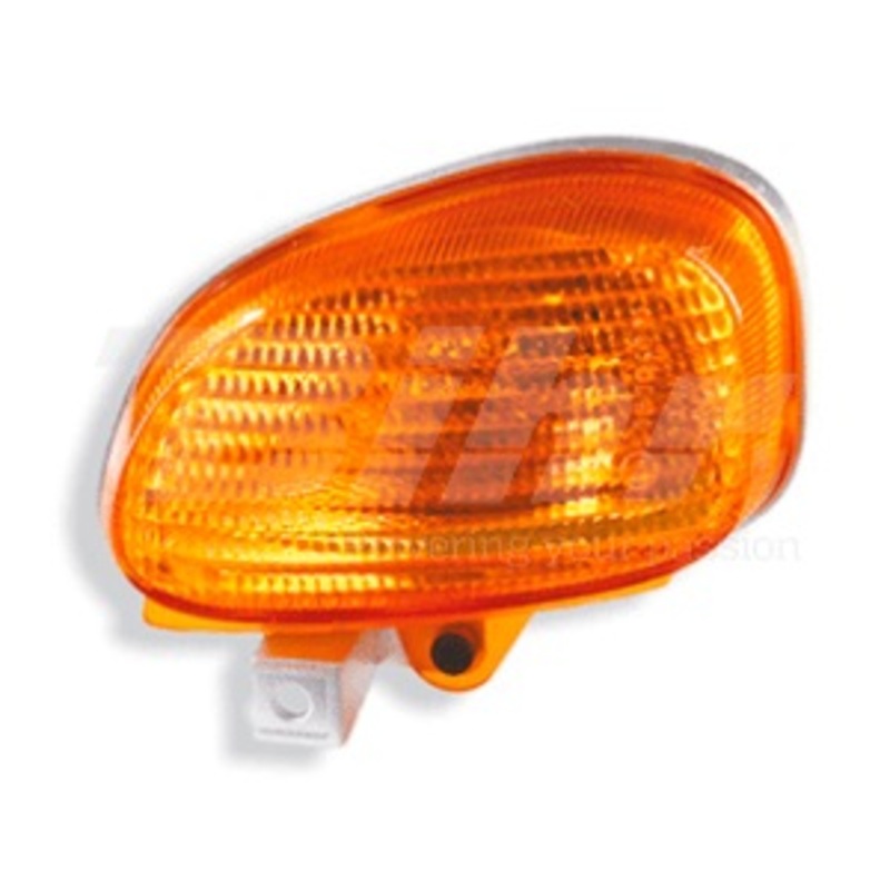 V Parts - Indicator OE Rechter Knipperlicht Achter Oranje Glasdelen