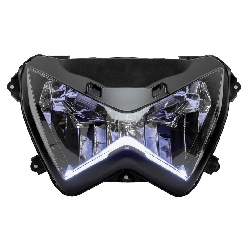 V Parts - Headlight met E-mark en LED voor Kawasaki Z800 / Z800e